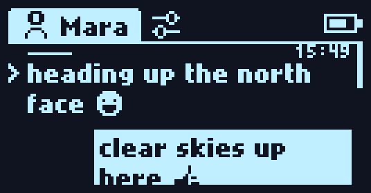 chat thread